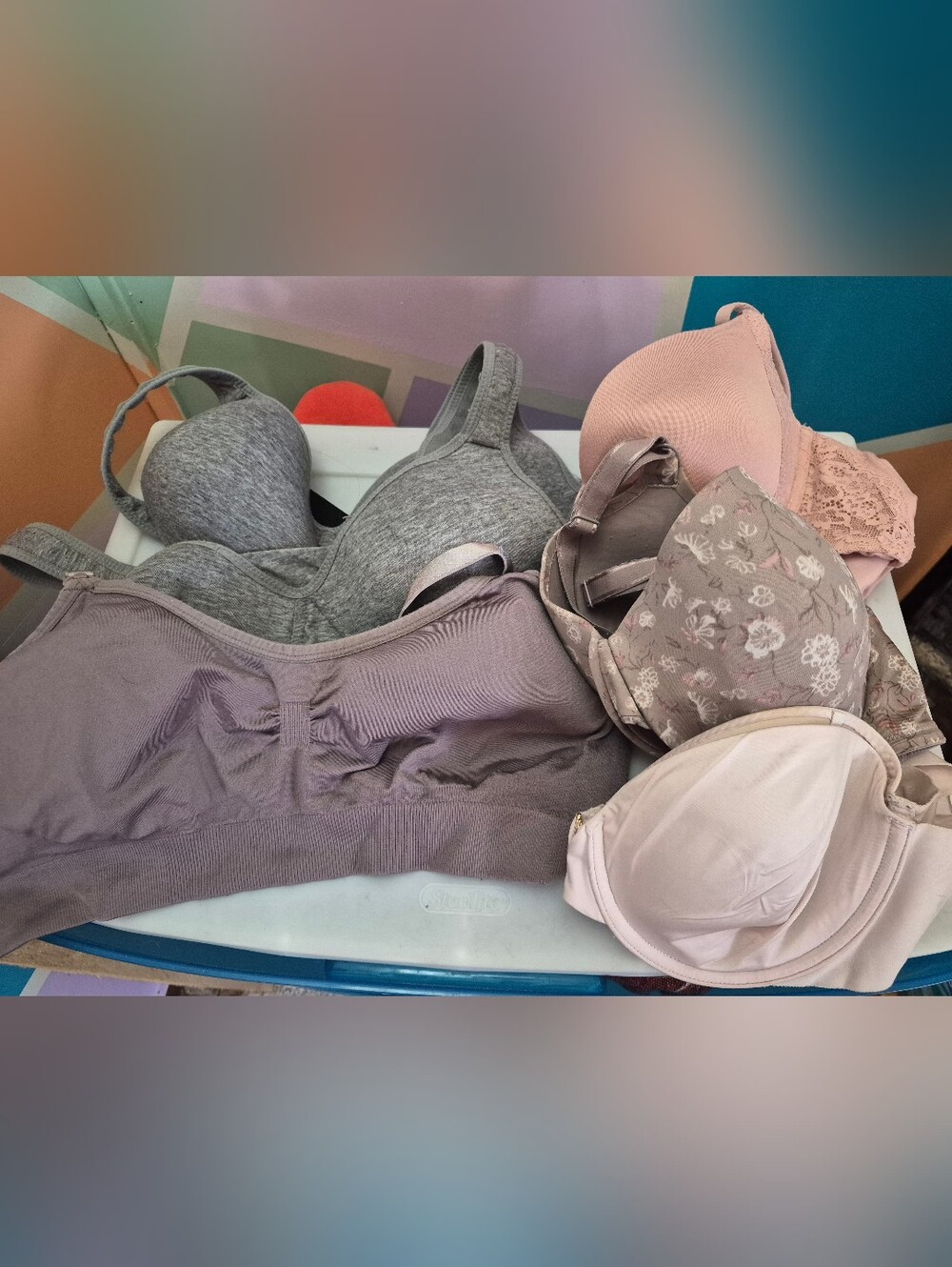 6 Lot Everyday Bras